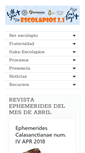 Mobile Screenshot of escolapios21.org